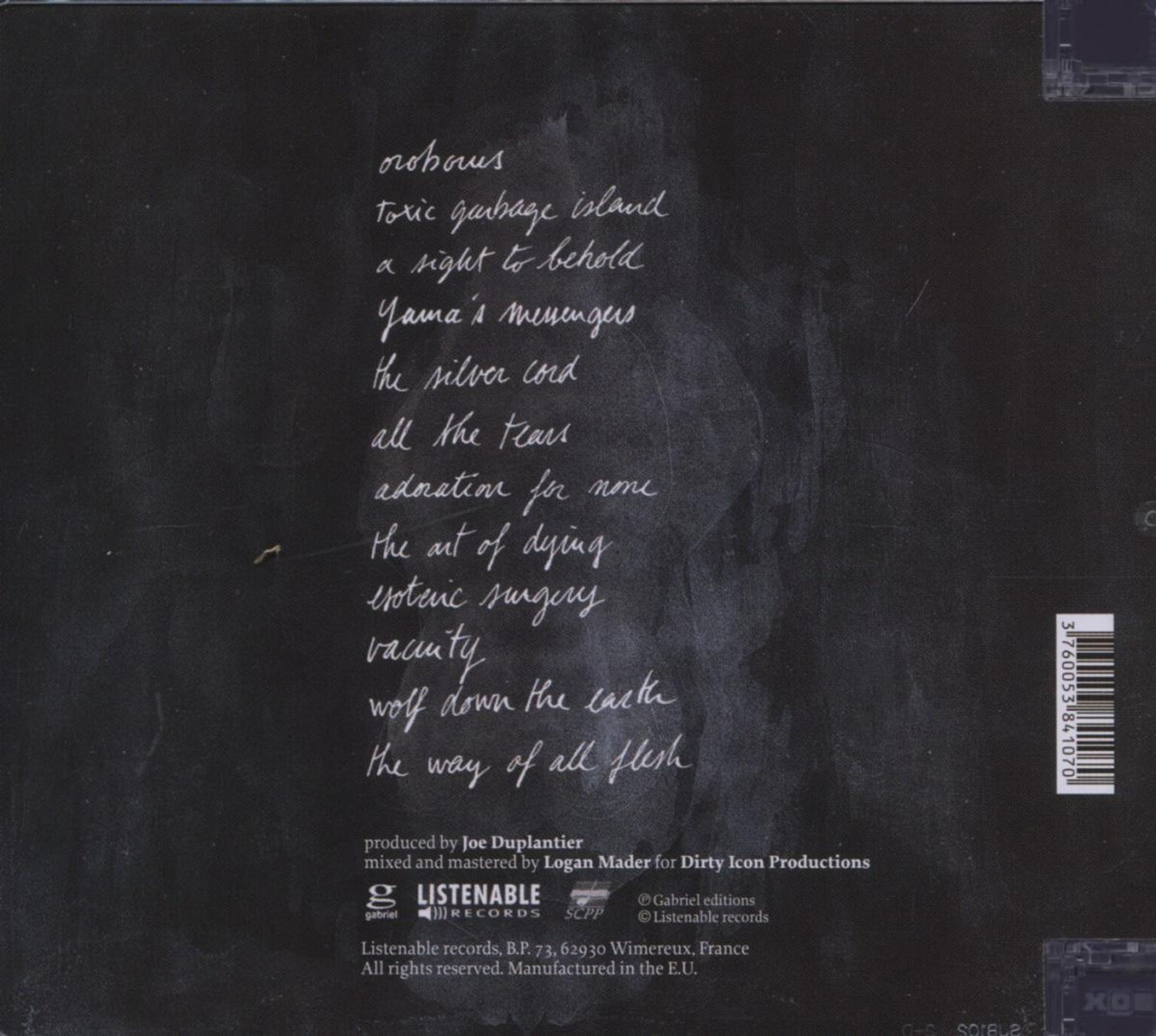 Gojira 'The Way Of All Flesh' CD