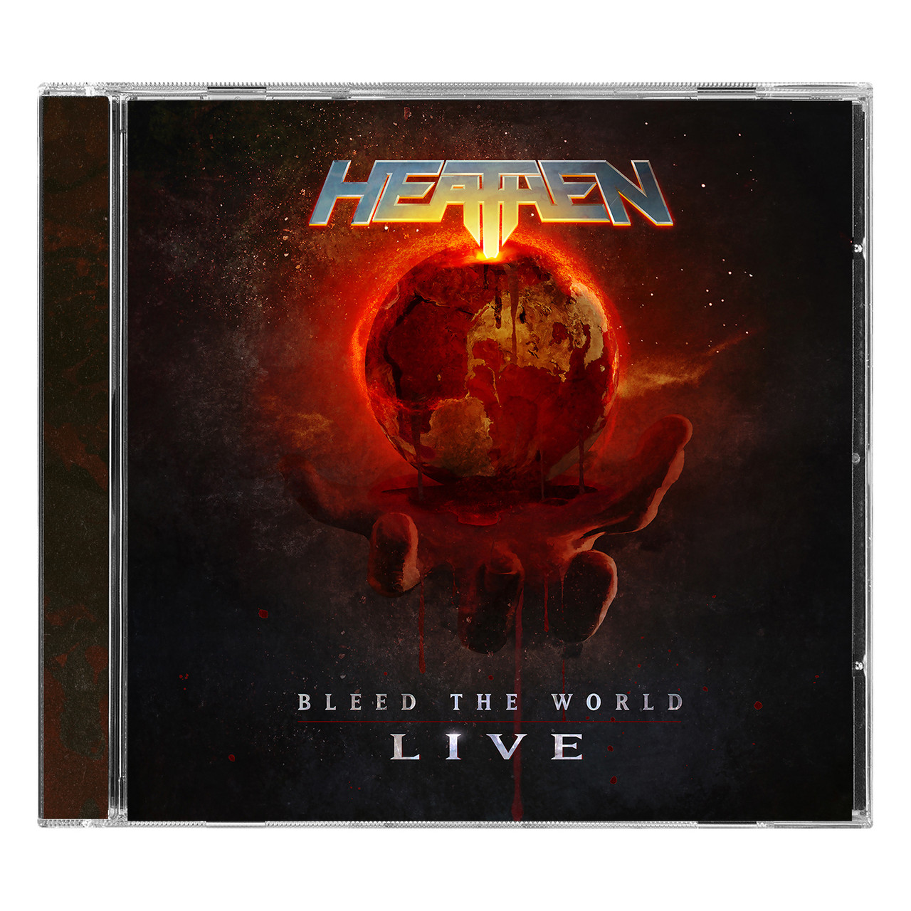Heathen 'Bleed The World: Live' CD Jewel Case