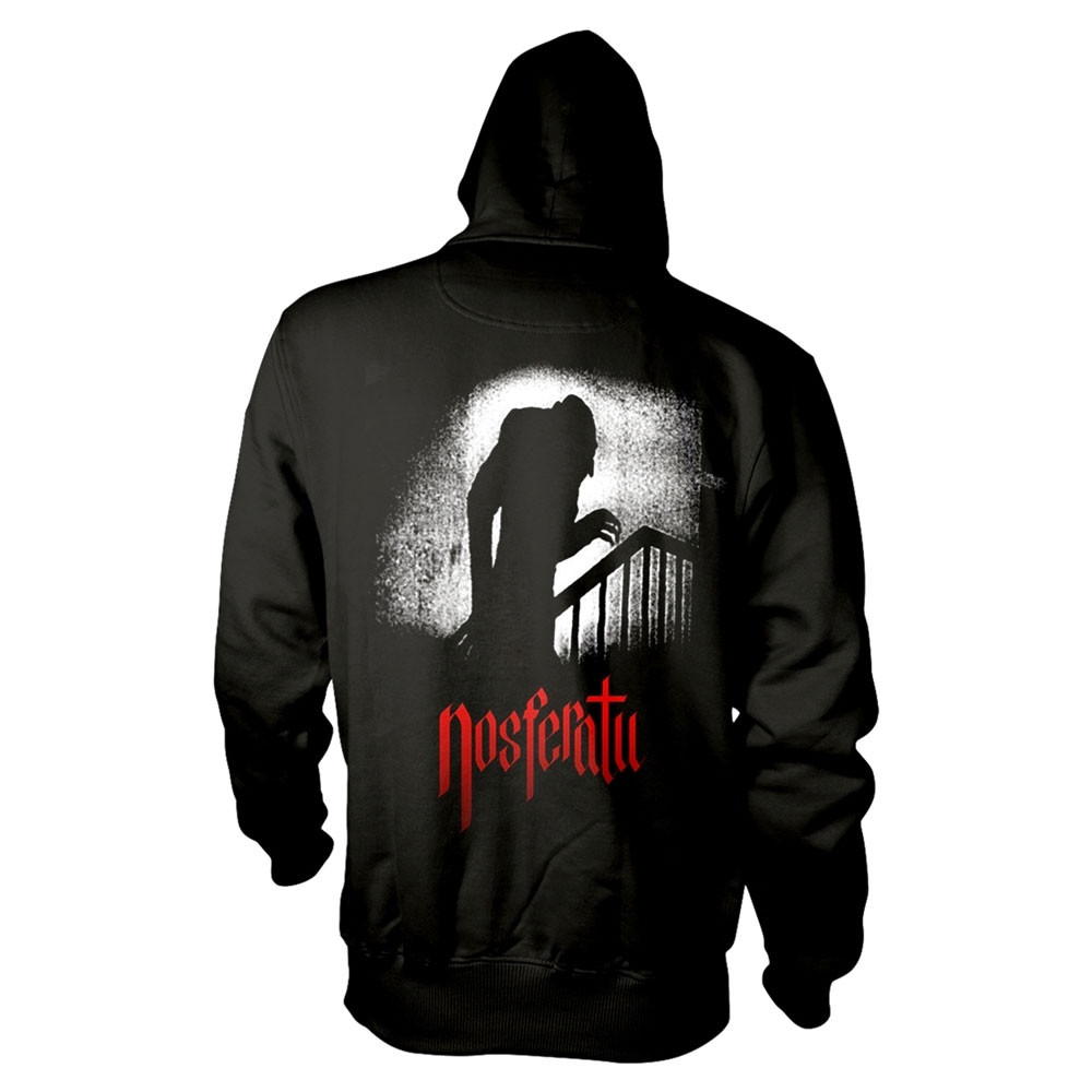 Plan 9 - Nosferatu 'Shadow' (Black) Pull Over Hoodie Back