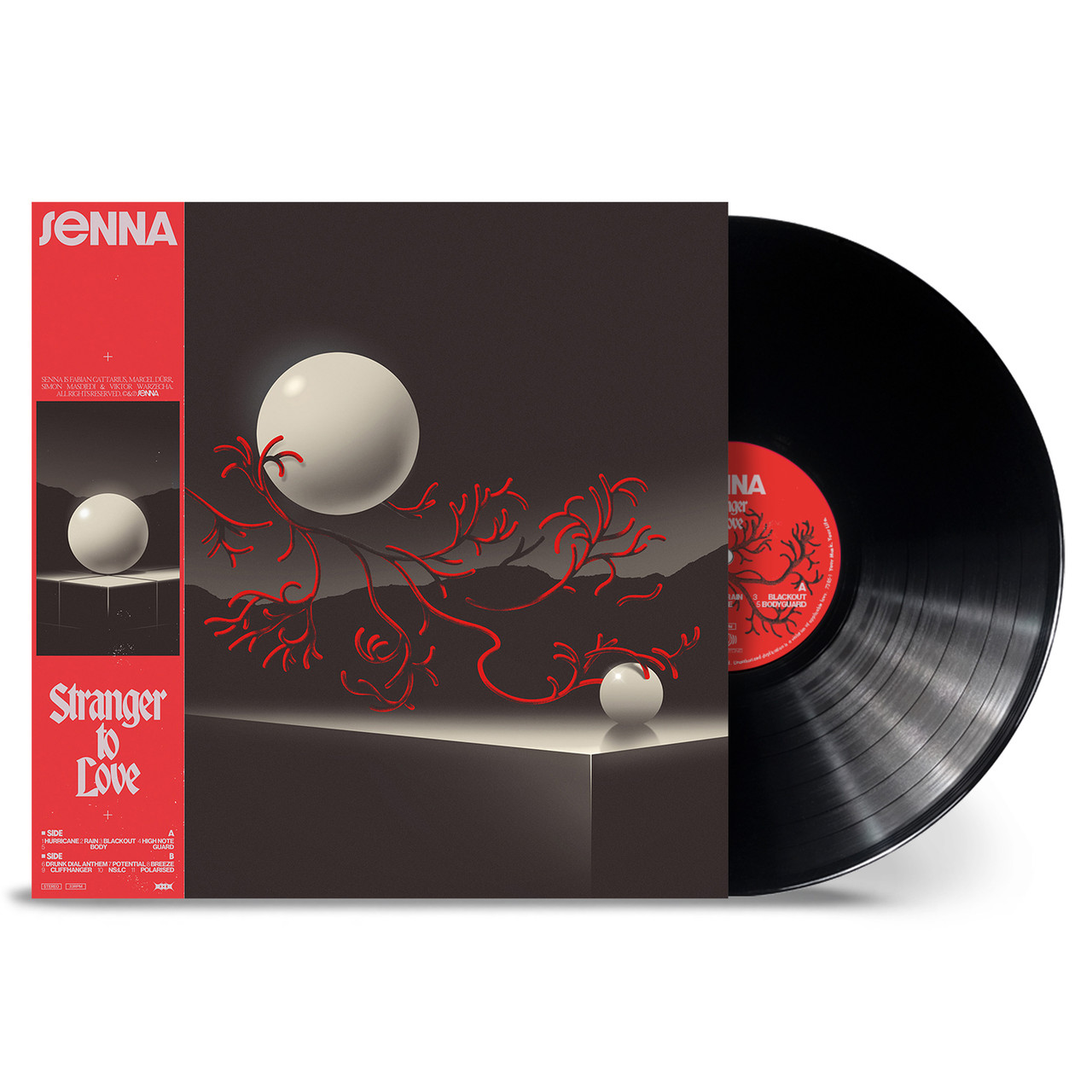 SENNA 'Stranger To Love' LP Black Vinyl