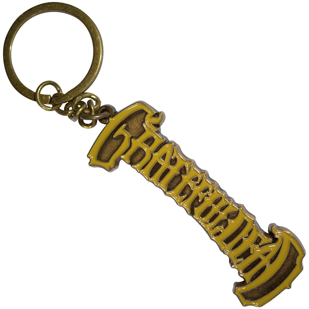 Grateful Dead 'Gold Logo' Keyring