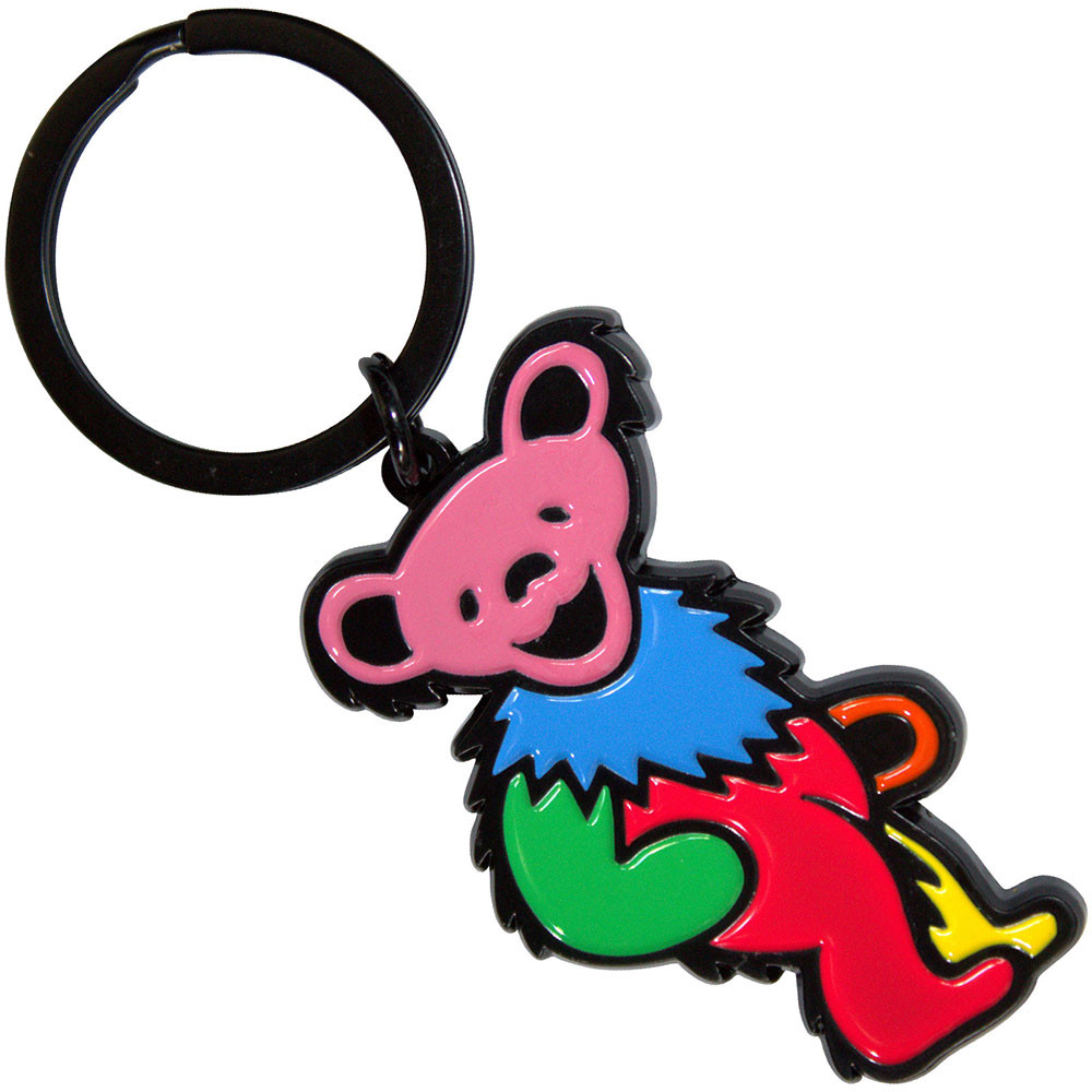 Grateful Dead 'Red Body Dancing Bear' Keyring