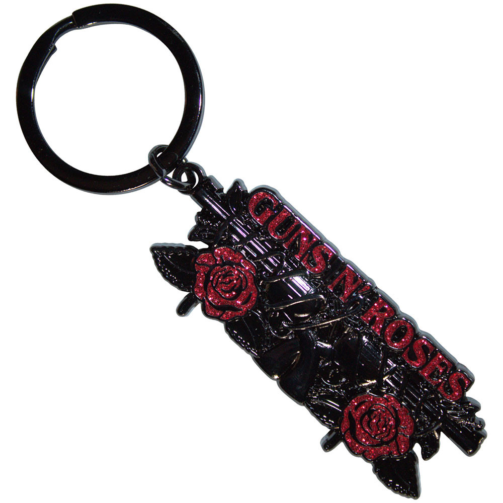 Guns N' Roses 'Vintage Pistols' Keyring