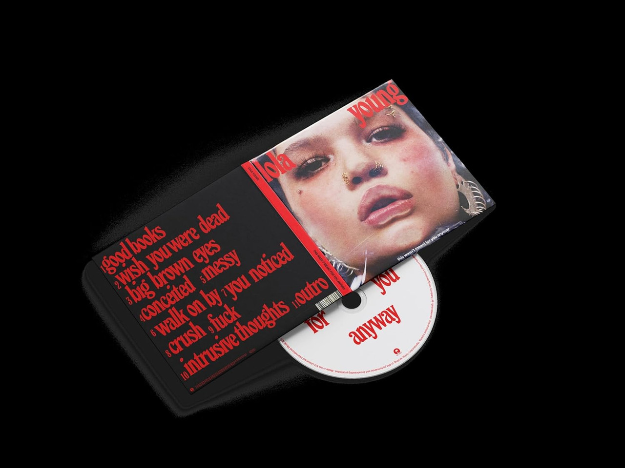 Lola Young 'This Wasn't Meant For You Anyway' CD Jewel Case