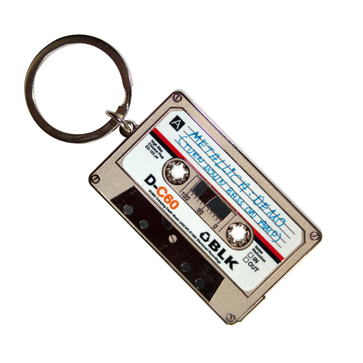 Metallica 'No Life 'Til Leather Double Sided' Keyring