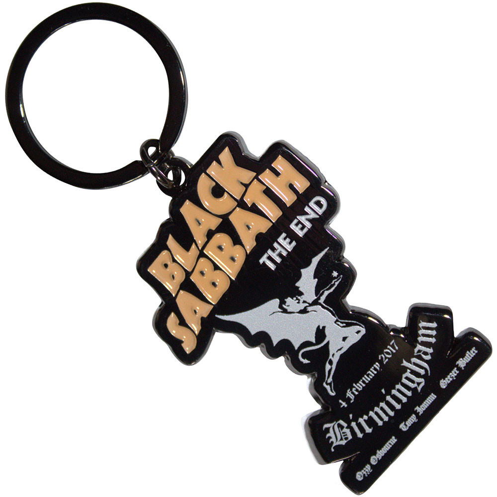 Black Sabbath 'The End' Keyring