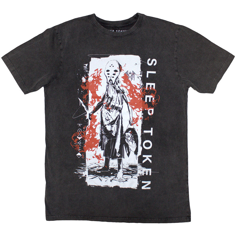 Sleep Token 'Euclid' (Stone Wash) Limited Edition T-Shirt