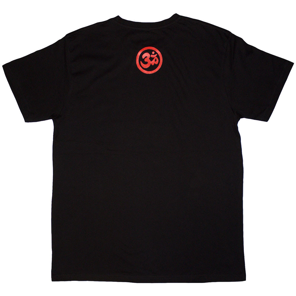 George Harrison 'Dark Horse Logo' (Black) T-Shirt BACK