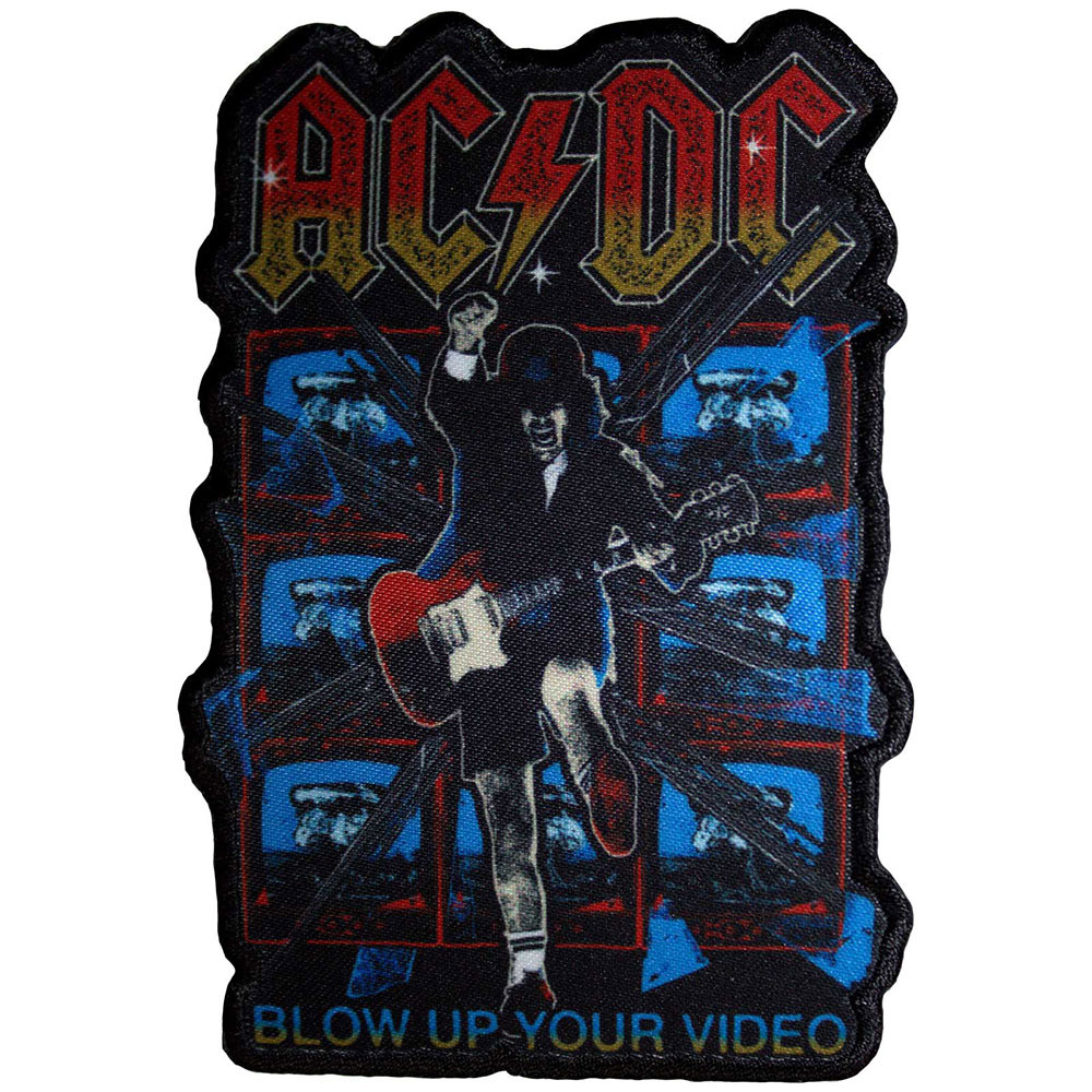 AC/DC 'Blow Up Your Video Cut-Out' (Iron On) Patch