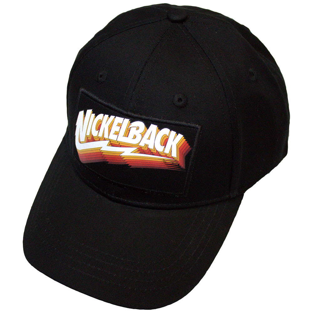 Nickelback 'Gradient Shadows Logo' (Black) Baseball Cap