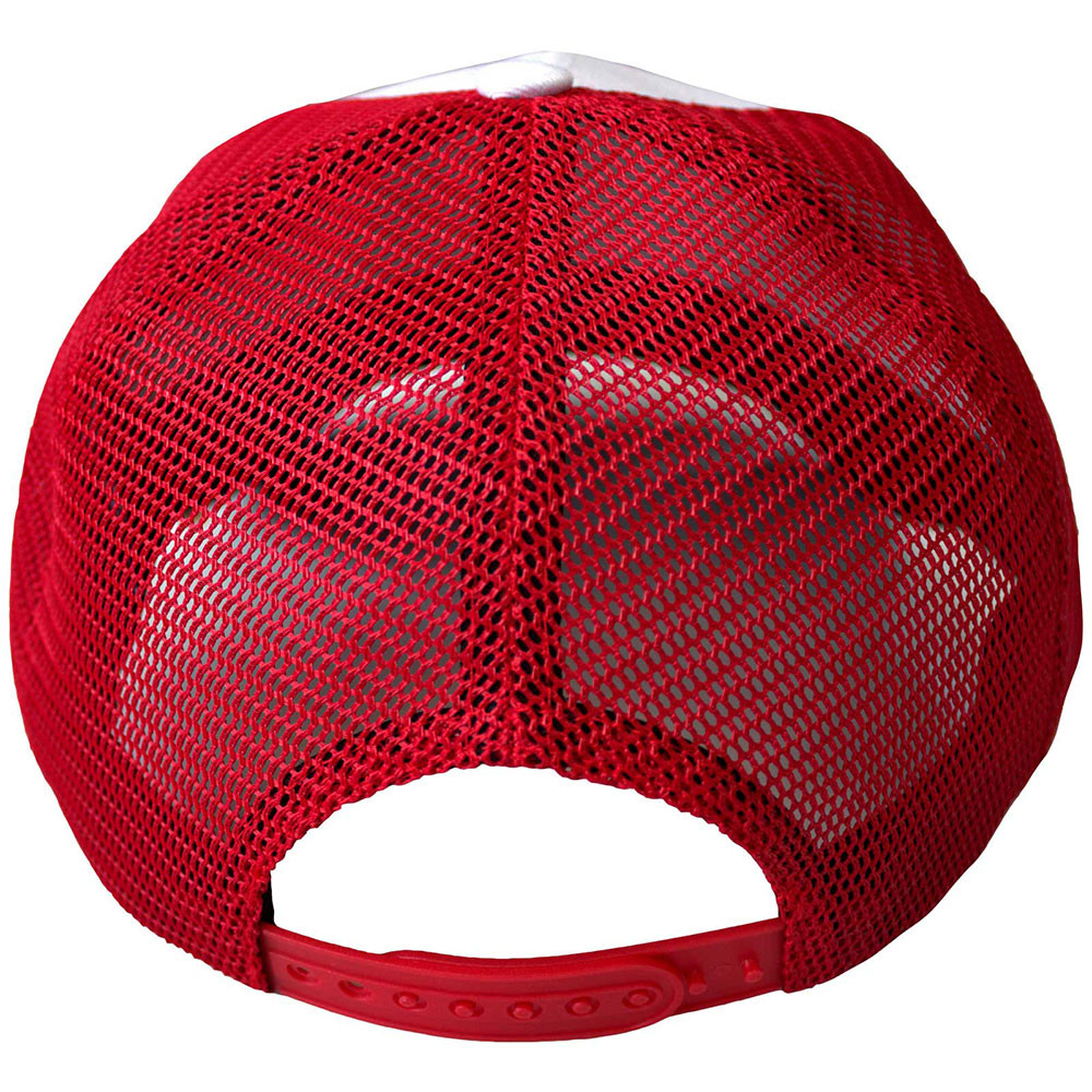 The Rolling Stones '70s Logo Emblem' (Tri-Colour) Trucker Cap BACK