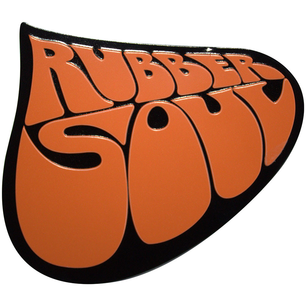The Beatles 'Rubber Soul Logo' Fridge Magnet