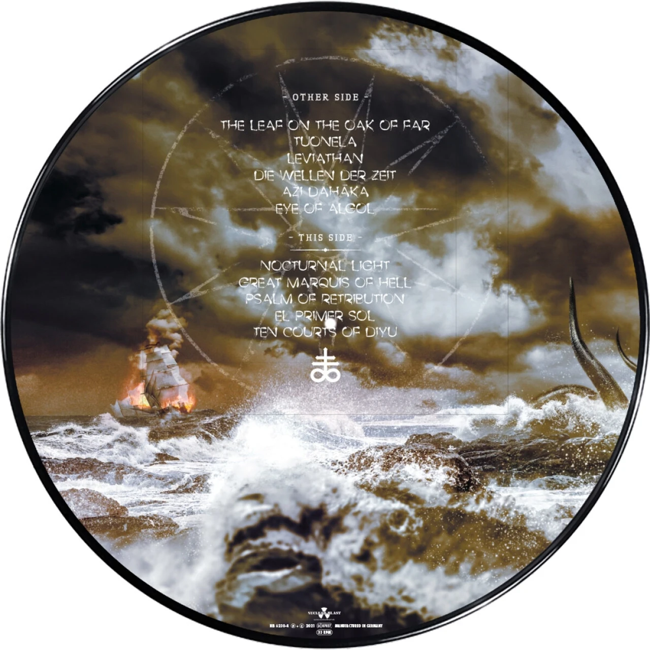 Therion 'Leviathan' LP Picture Disc Vinyl