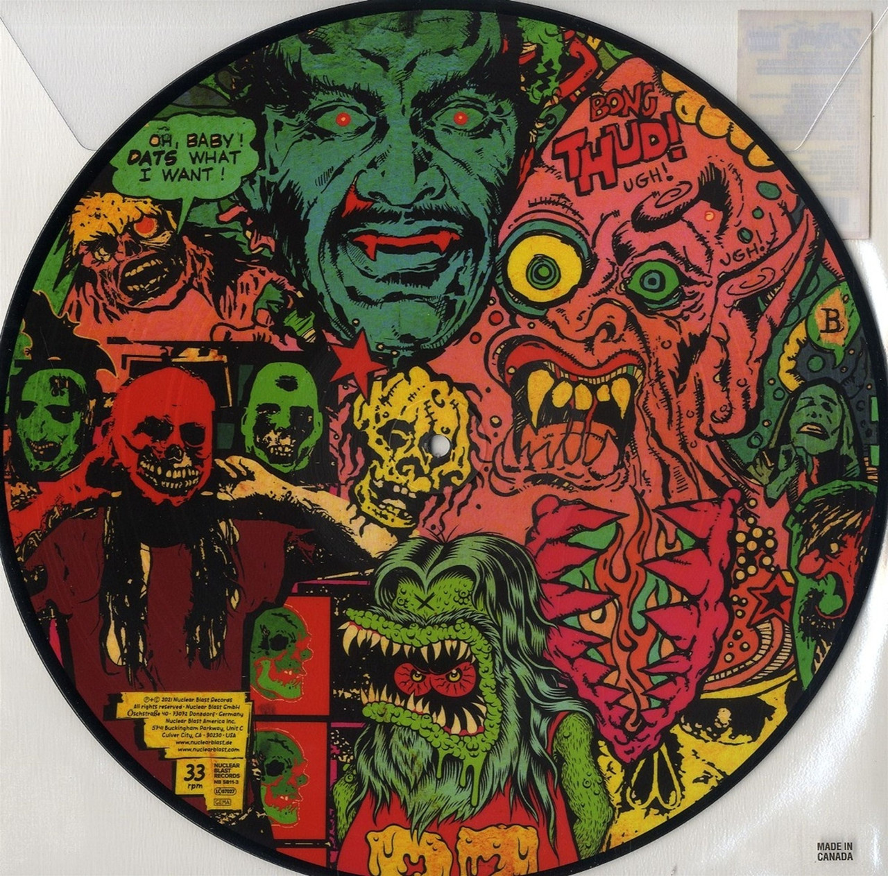 Rob Zombie 'The Lunar Injection Kool Aid Eclipse Conspiracy' LP Picture Disc Vinyl
