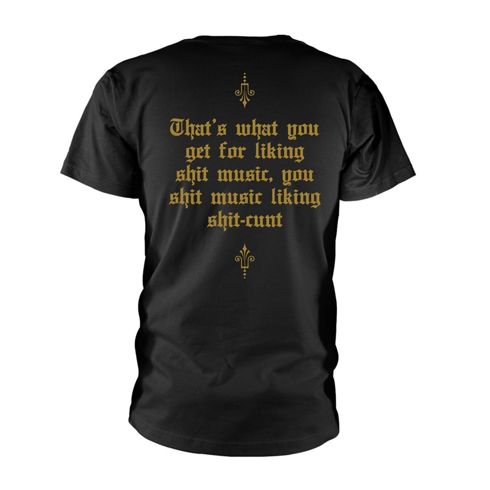 Werewolves 'My Enemies Look And Sound Like Me' (Black) T-Shirt Back