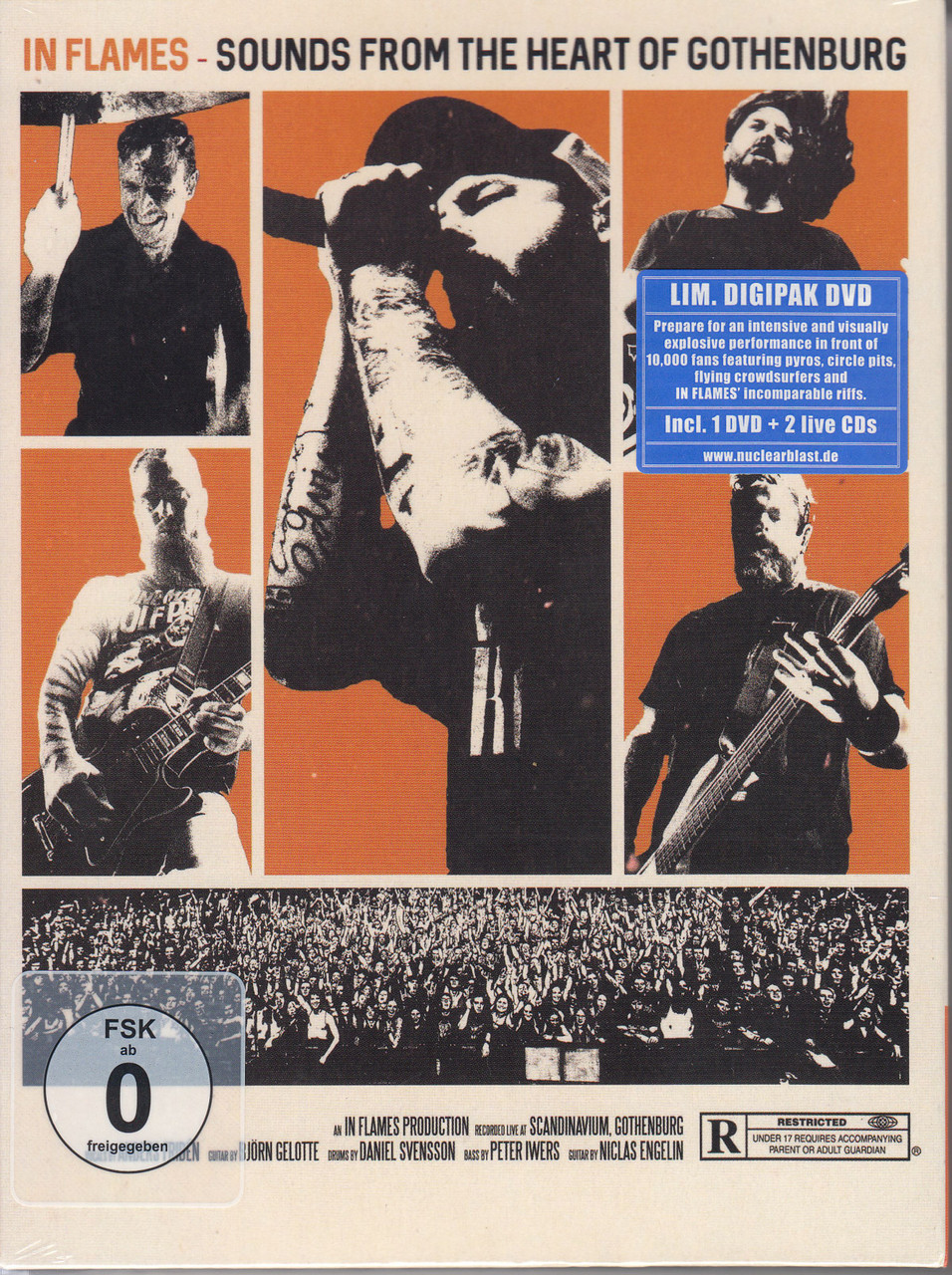 In Flames 'Sounds From The Heart Of Gothenburg' 2CD / DVD Digipack