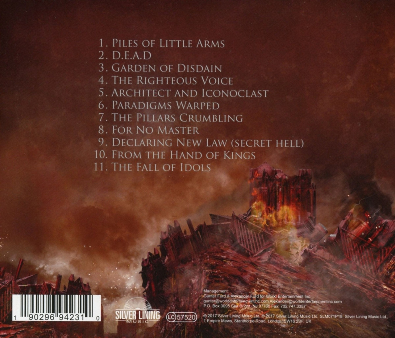 Morbid Angel 'Kingdoms Disdained' CD Jewel Case