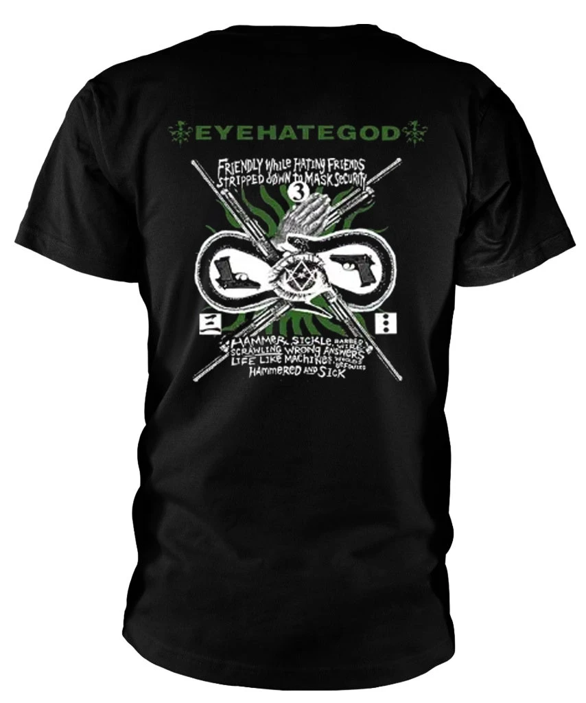 Eyehategod 'Disorders' (Black) T-Shirt Back
