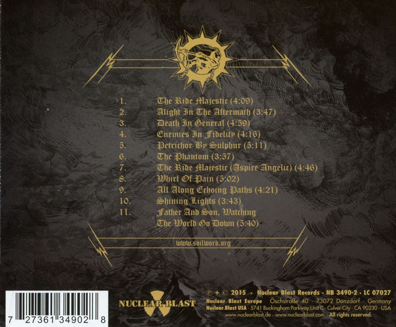 Soilwork 'The Ride Majestic' CD