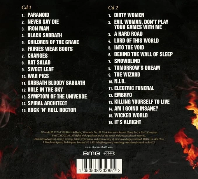 Black Sabbath 'The Ultimate Collection' 2CD Digipack