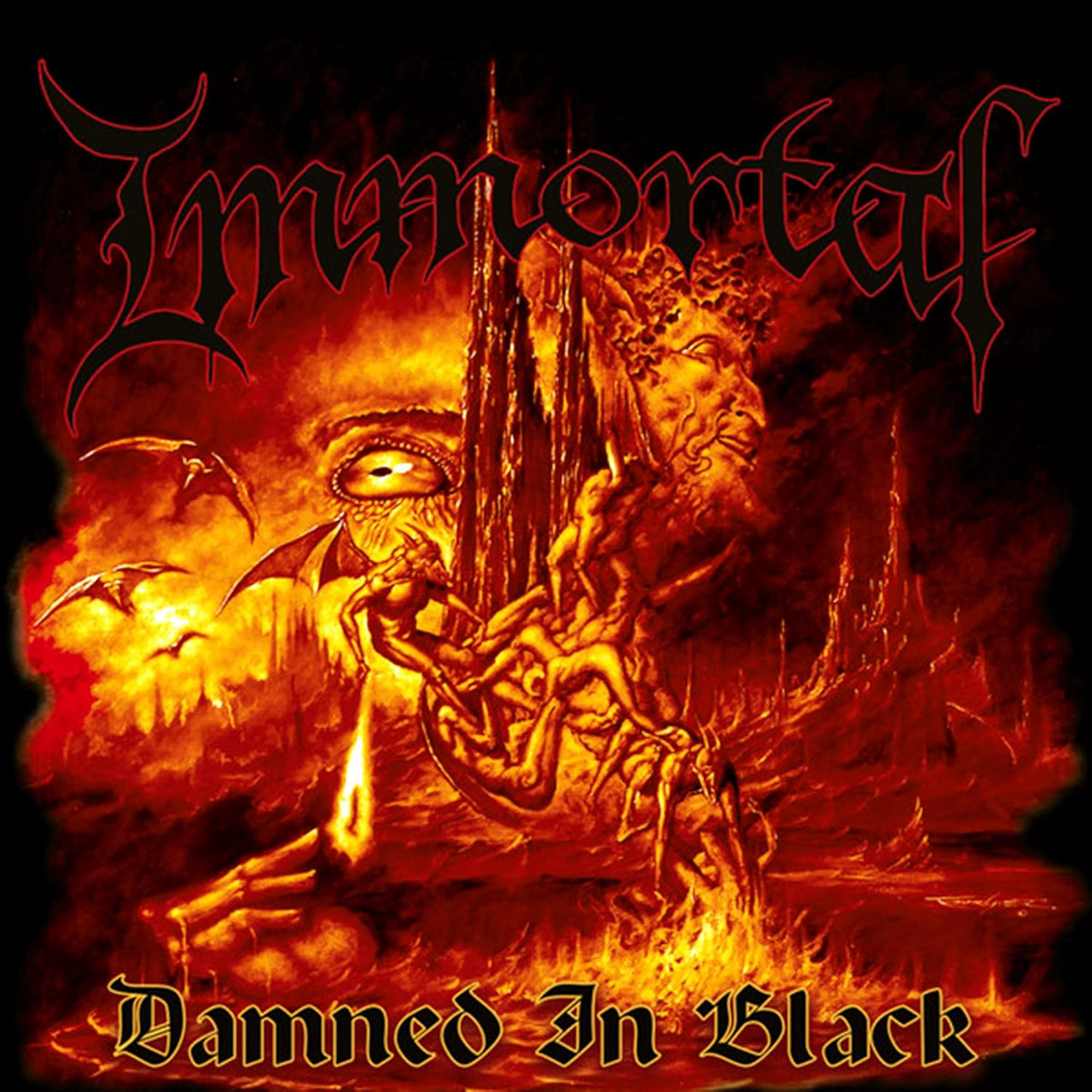 Immortal 'Damned In Black' CD Jewel Case