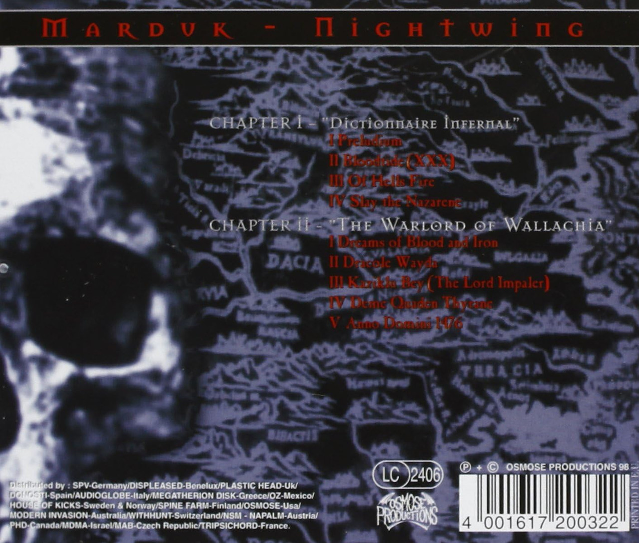 Marduk 'Nightwing' CD