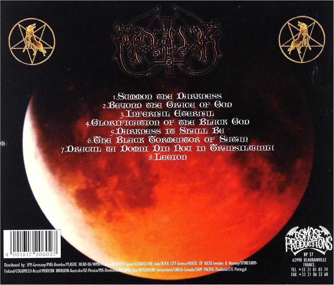 Marduk 'Heaven Shall BurnWhen We Are Gathered' CD