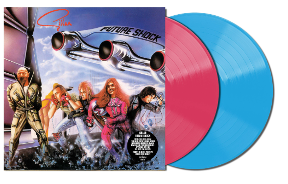 Gillan 'Future Shock' (Expanded Edition) 2LP Blue & Pink Vinyl