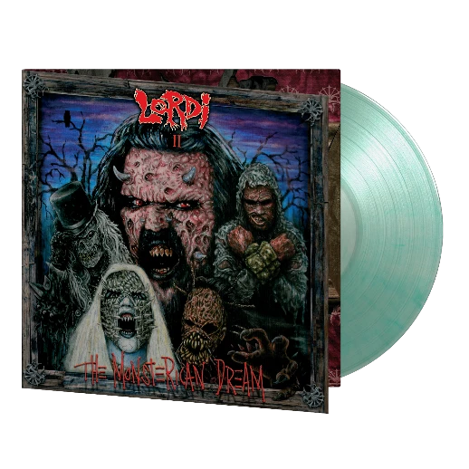PRE-ORDER - Lordi 'The Monsterican Dream' LP 180g Crystal Clear Translucent Green Marbled Vinyl - RELEASE DATE 25th April 2025
