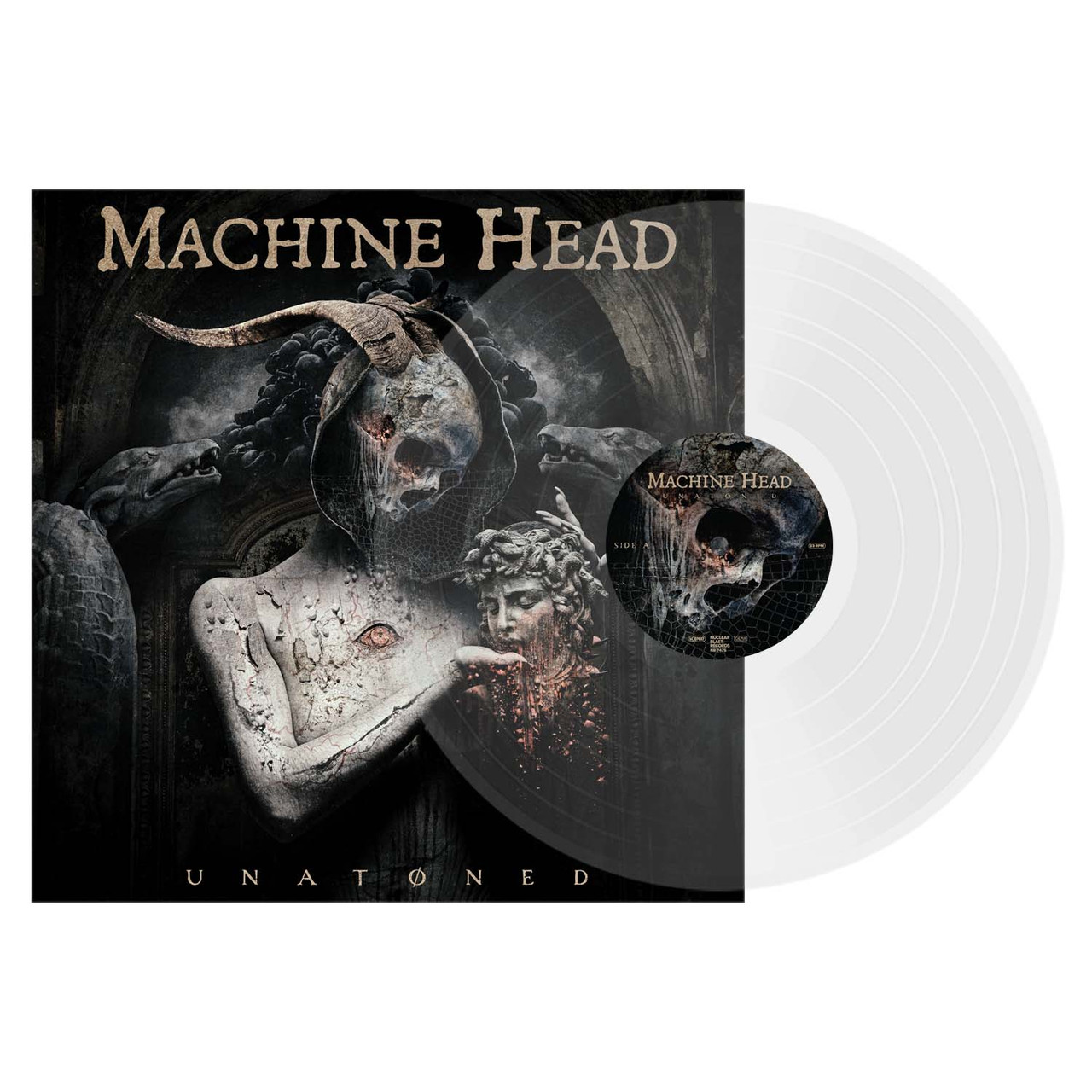 Machine Head 'UNATØNED' LP Clear Vinyl