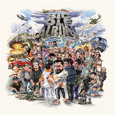 A Day To Remember 'Big Ole Album Vol. 1' LP Black & White Vinyl