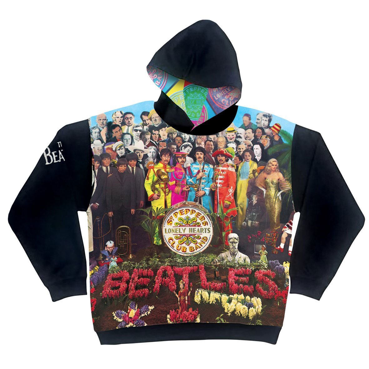 The Beatles 'Sgt Pepper' All-Over Print Pull Over Hoodie