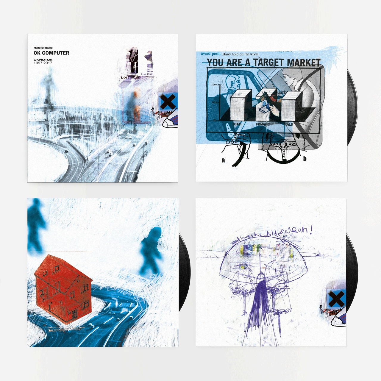 Radiohead 'OK Computer OKNOTOK 1997-2017' 3LP 180g Black Vinyl