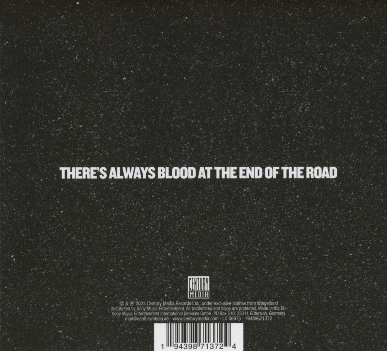 Wiegedood 'There's Always Blood At The End Of The Road' CD