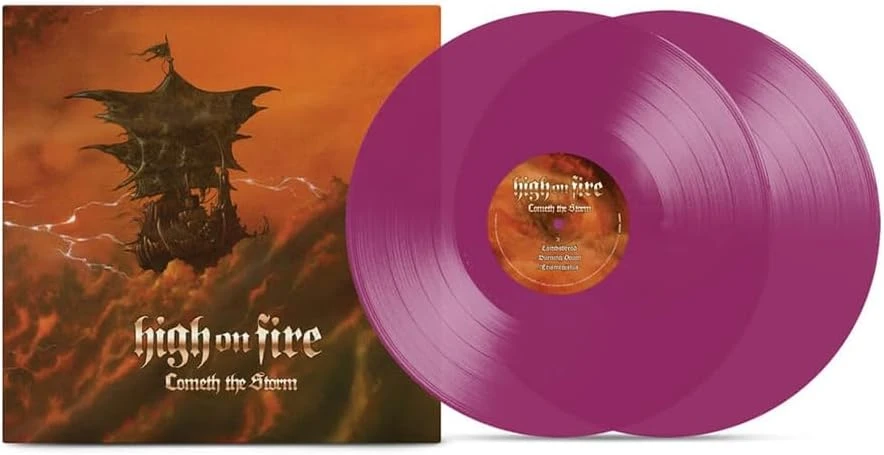 High on Fire 'Cometh The Storm' 2LP Grape Colour Vinyl