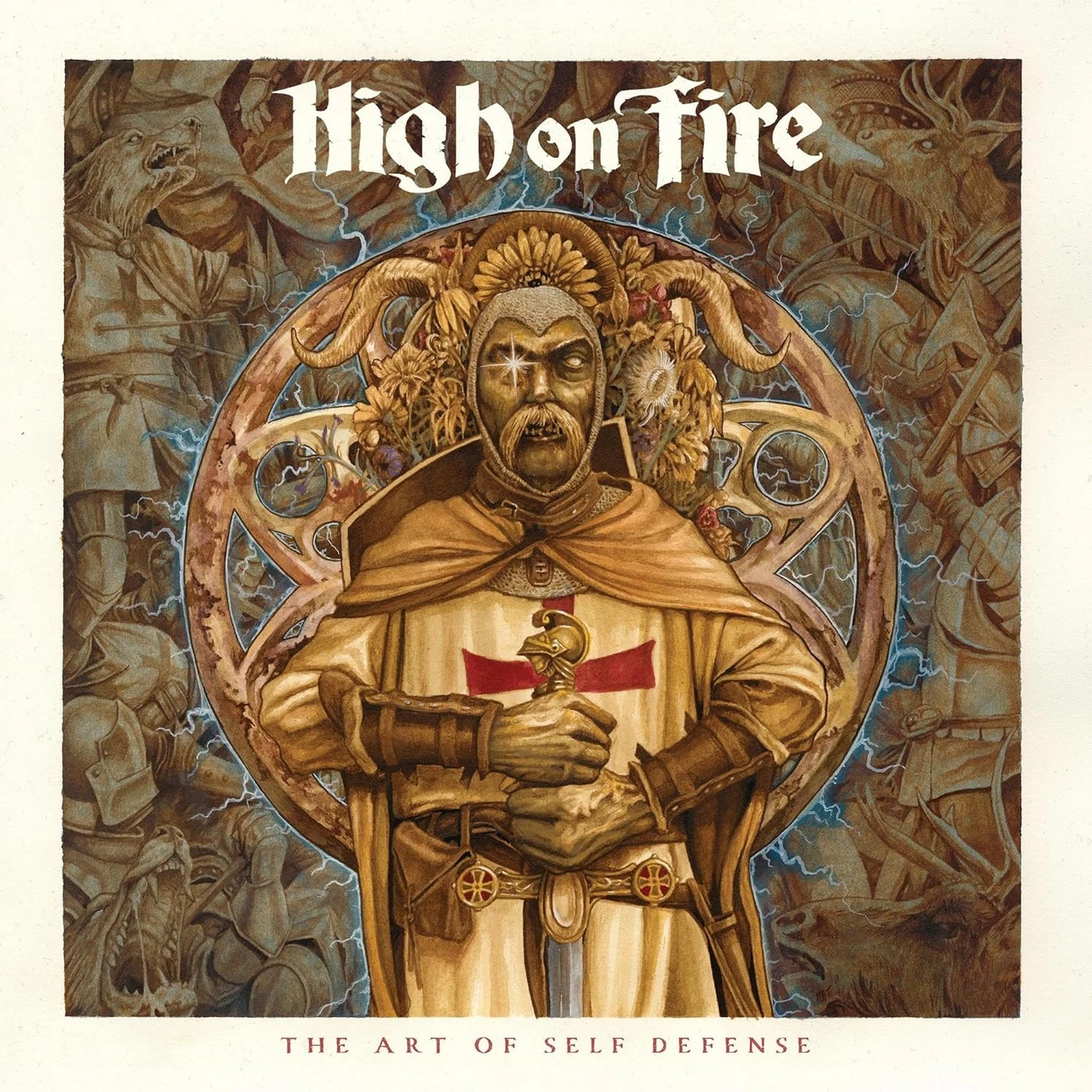 High on Fire 'The Art of Self Defense' CD Jewel Case