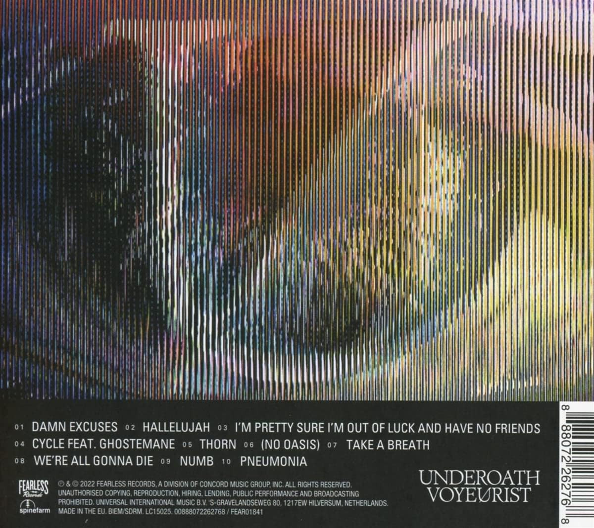 Underoath 'Voyeurist' CD