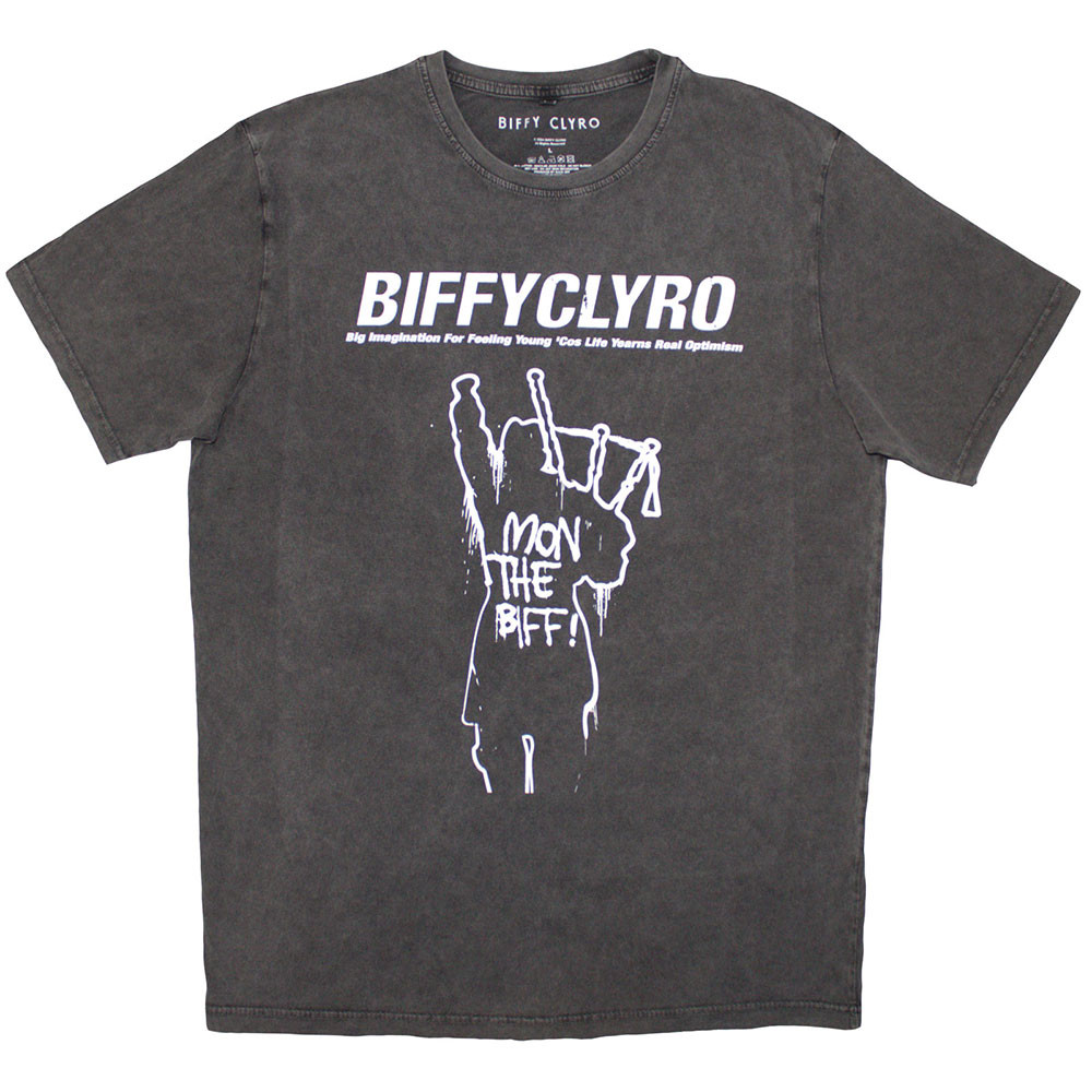 Biffy Clyro 'Big Imagination' (Stone Wash) Limited Edition T-Shirt