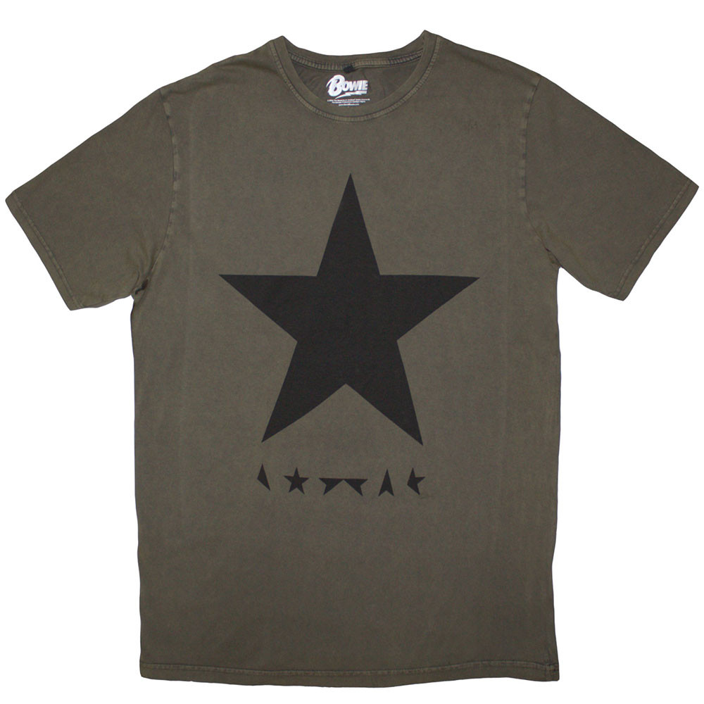 David Bowie 'Blackstar' (Stone Wash) Limited Edition T-Shirt