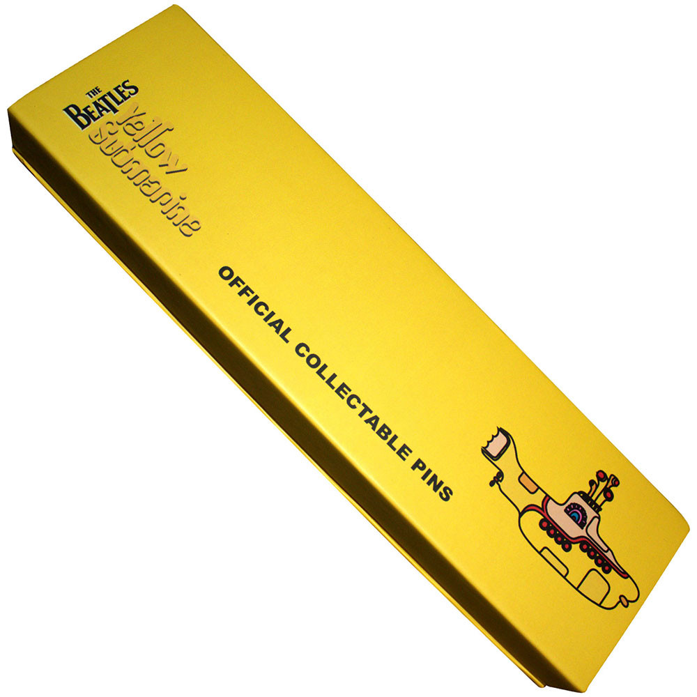 The Beatles 'Yellow Submarine Portholes' Pin Badge Set