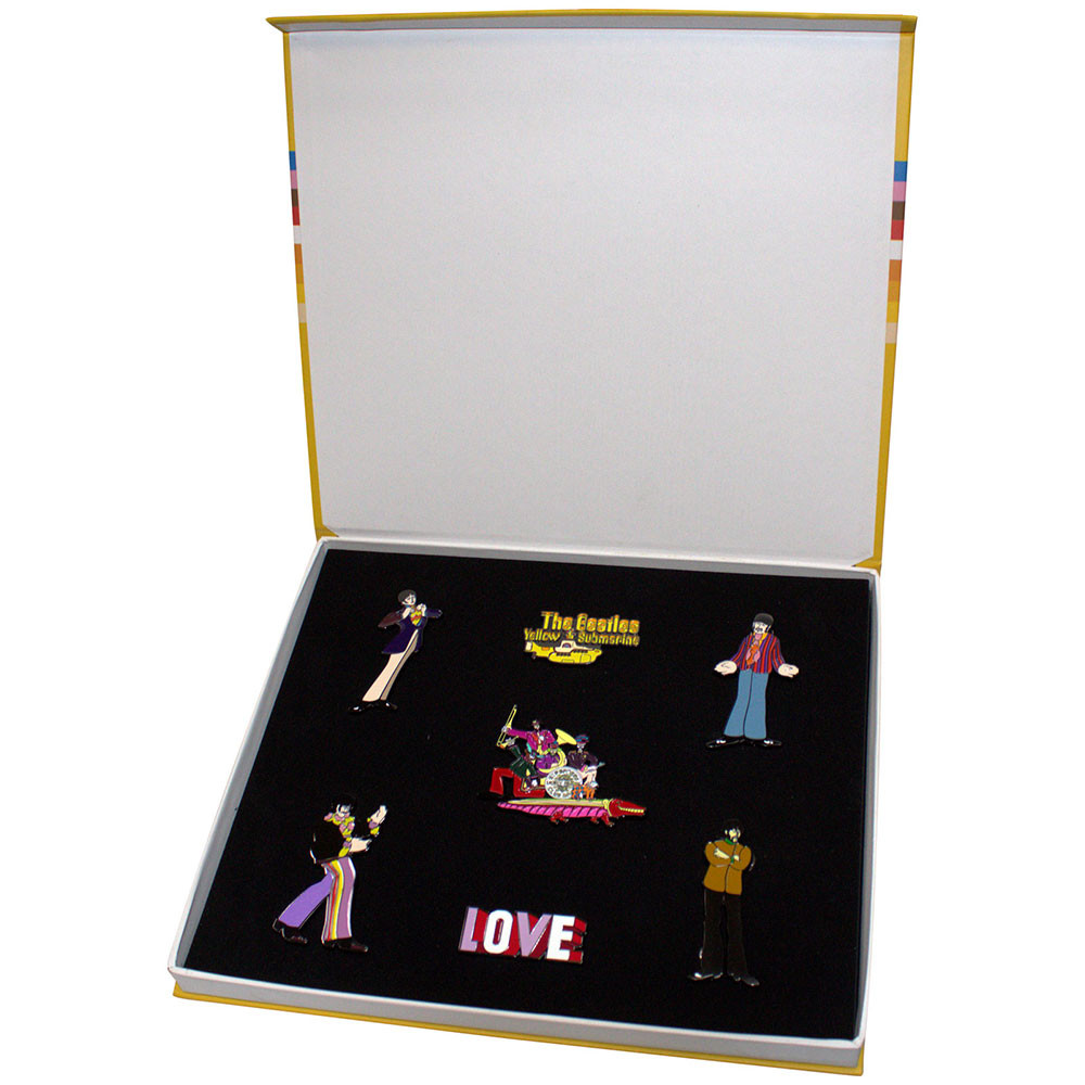 The Beatles 'Yellow Submarine Band' Pin Badge Set
