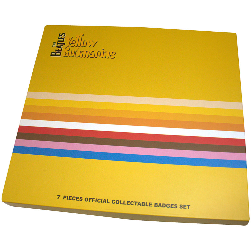 The Beatles 'Yellow Submarine Band' Pin Badge Set