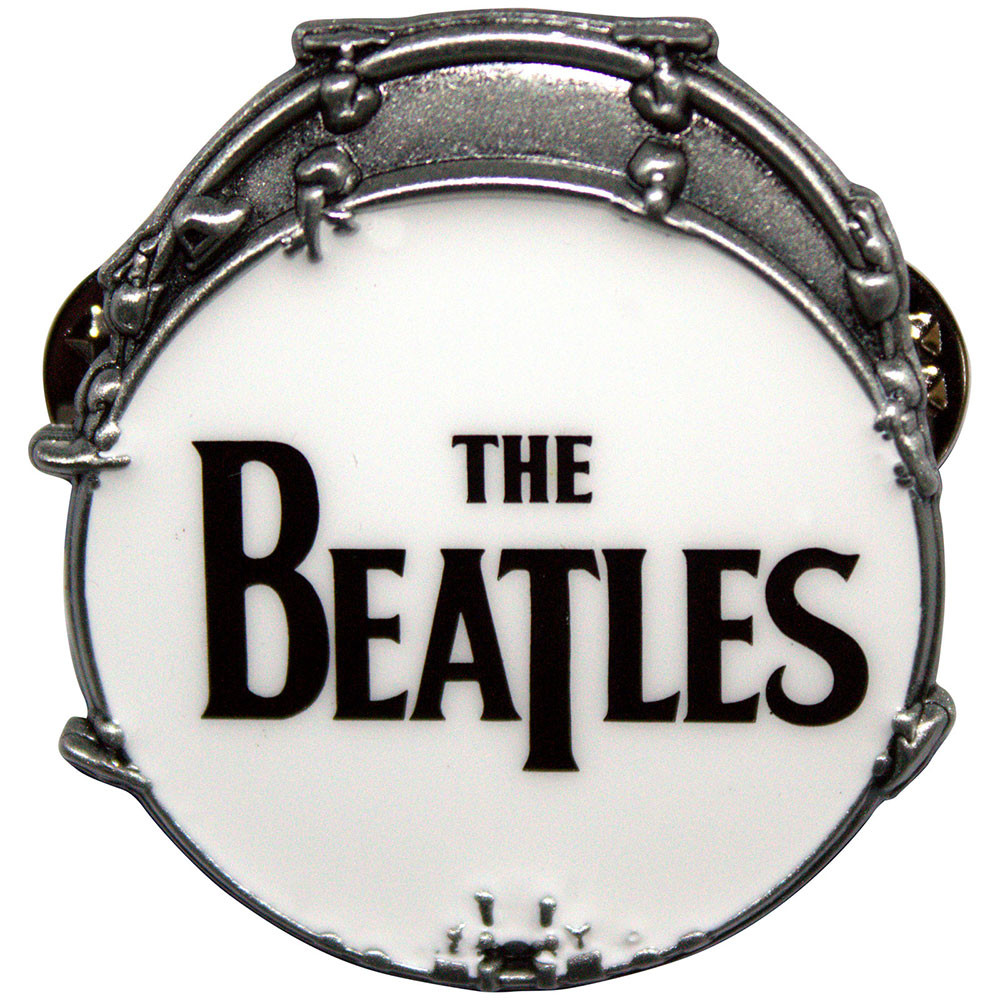 The Beatles 'Drop T Drum' Pin Badge