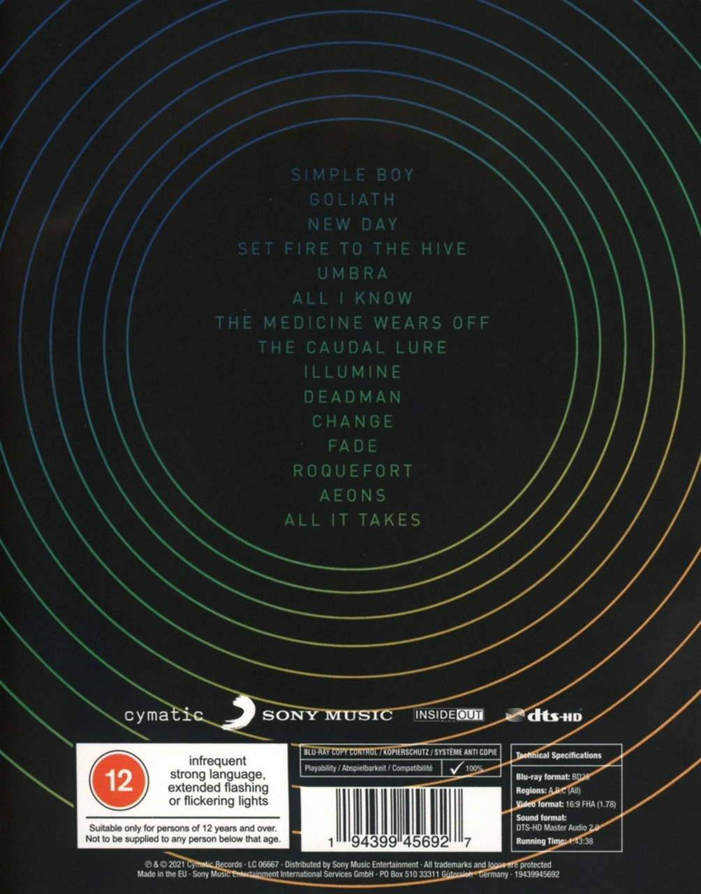 Karnivool 'The Decade of Sound Awake' Blu-ray