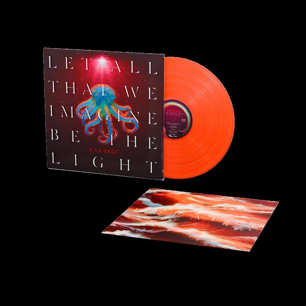 Garbage 'Let All That We Imagine Be The Light' LP Neon Orange Vinyl