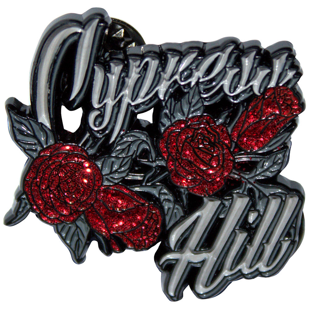 Cypress Hill 'Roses Logo' Pin Badge