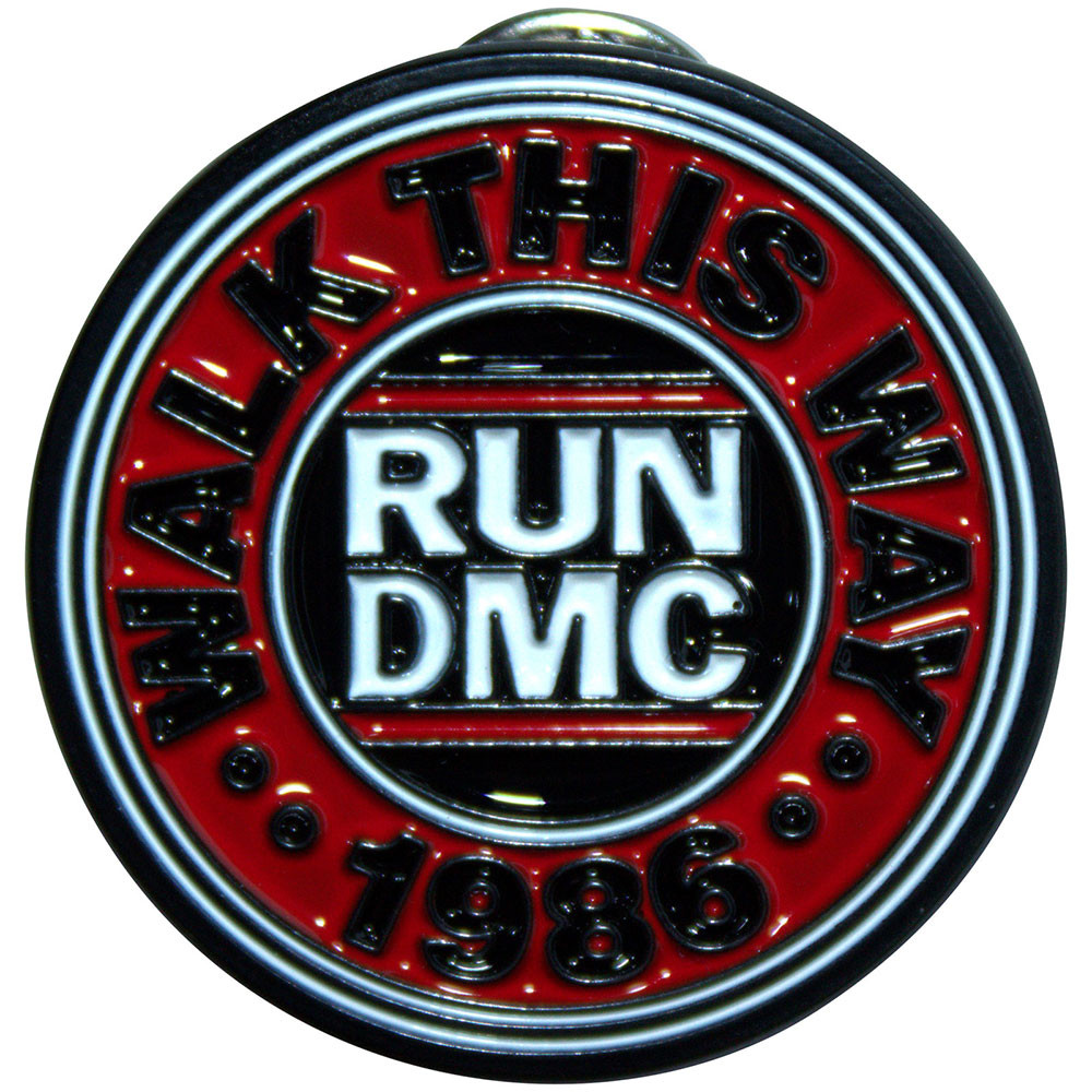 Run DMC 'Walk This Way' Pin Badge