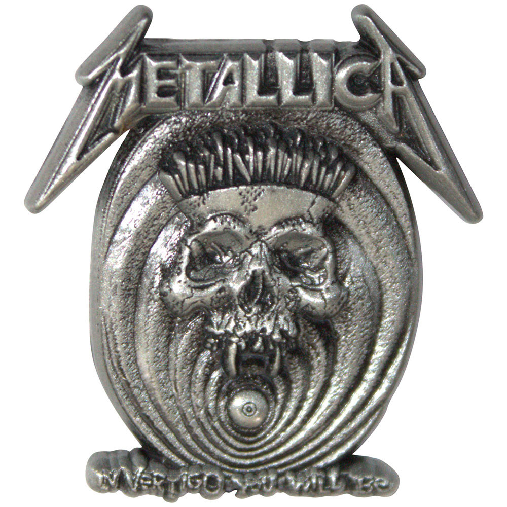 Metallica 'In Vertigo' Pin Badge