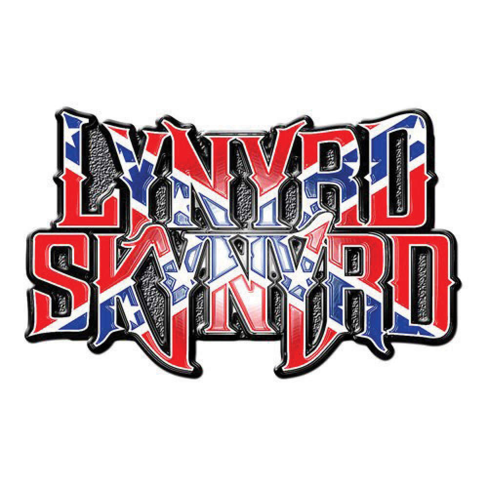 Lynyrd Skynyrd 'Flag Logo' Pin Badge