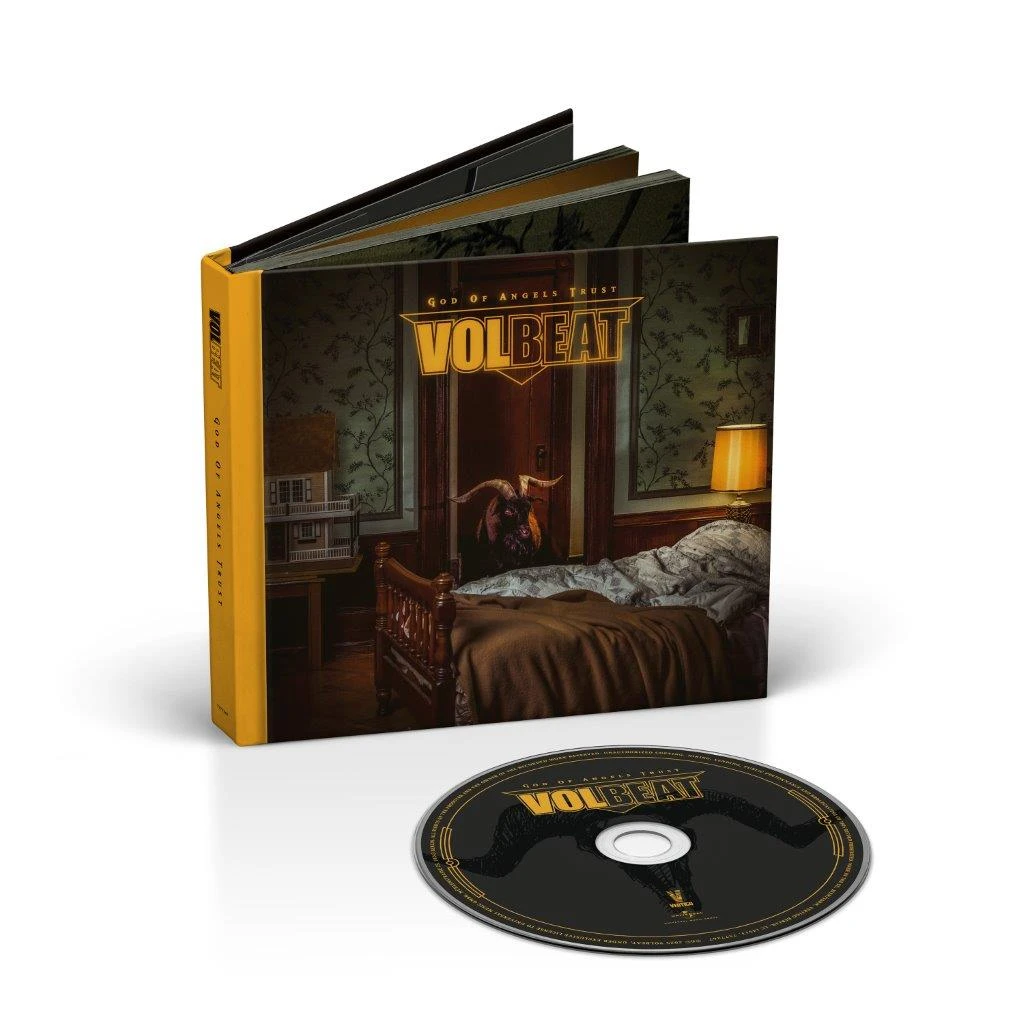Volbeat 'God Of Angels Trust' Deluxe Hardcover Book CD